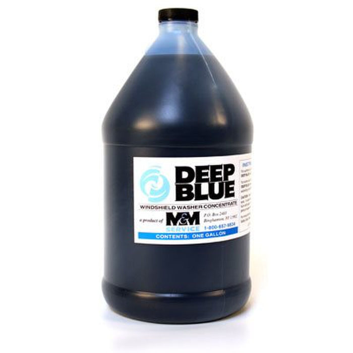 Deep Blue Concentrated Windshield Washer Fluid. 10 Cases - 4 Gallons Per Case. Makes 55,000 Gallons.